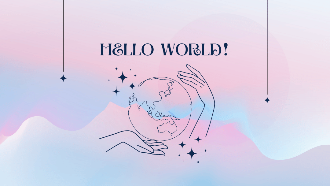 Where all started - hello world